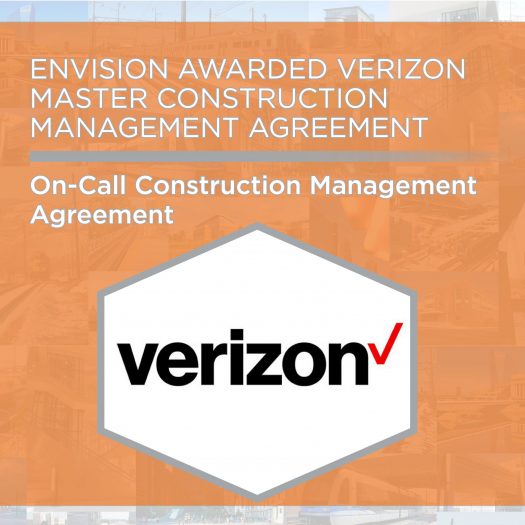 Envision Awarded Verizon Master Construction Management Contract